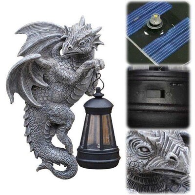 Flying Dragon Statue Light Decorative Statue Light