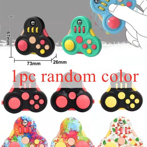 1pc Game Fidget Pad Sress Reliever Squeeze Fun Magic Desk To