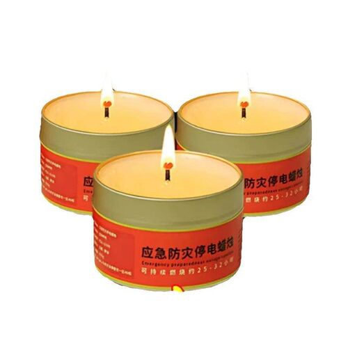 Emergency Disaster Preparedness Candles for Home Power Outag