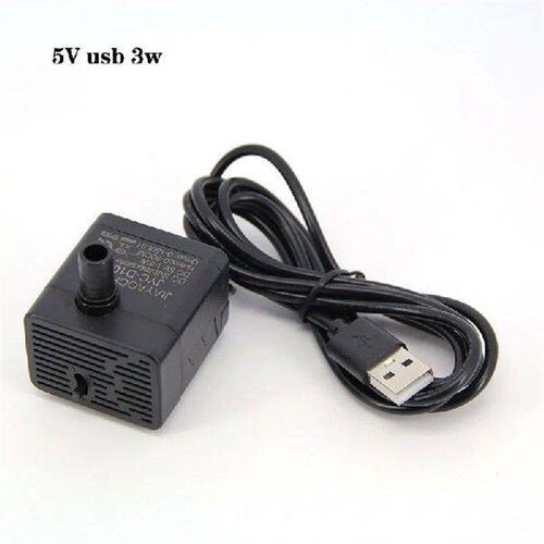 DC 5V 3W USB cable Water Pump with led Connector Micro