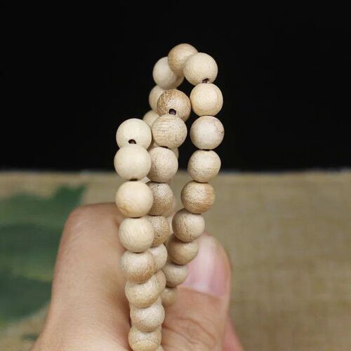 Mosquito Repellent Old Materials Camphor Wood 8mm Beads Natu