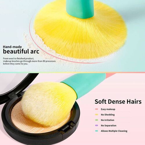 Docolor Colorful Makeup brushes set Cosmetic Foundation