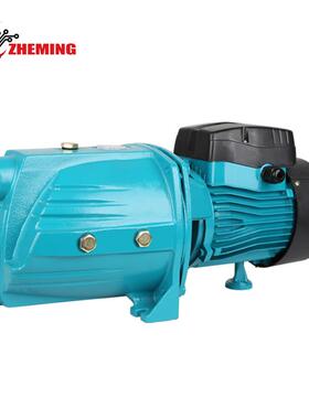 H喷射泵220v50hz0.75kw高扬程大流量铸铁家用农用自吸式增压泵JET