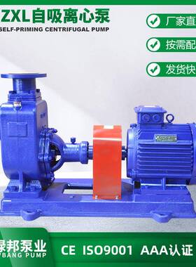 ZXP不锈钢自吸离心泵 耐酸碱自吸泵 化工卧式自吸离心泵 ZX自吸泵