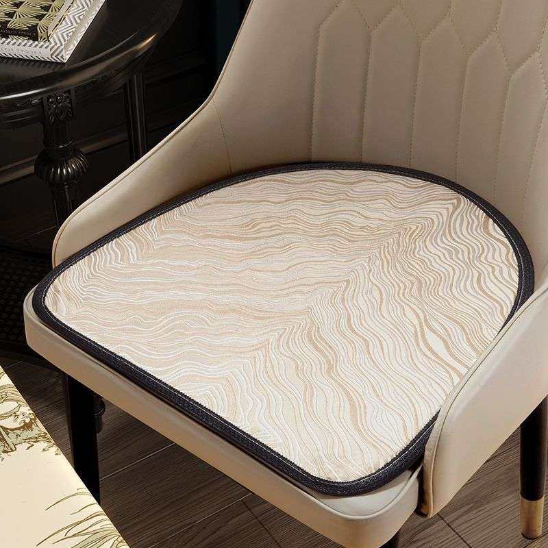 夏季冰丝椅子防滑椅垫四季弧形凳子坐垫轻奢马蹄形餐椅座垫,3C数码配件,其它配件,淘宝优惠券,粉丝福利购,淘宝优惠卷