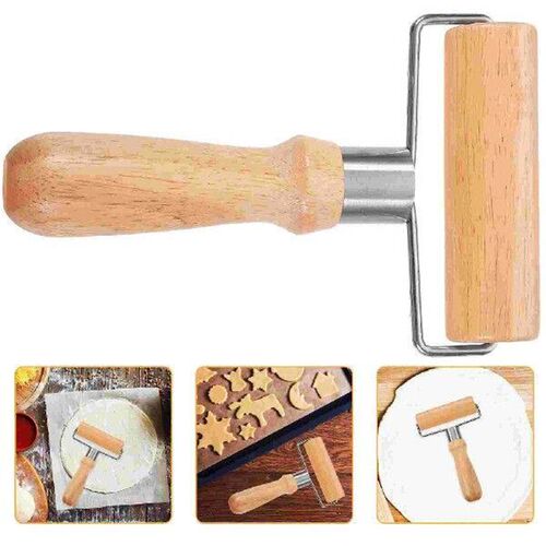 Rolling Pins Pastry Pizza Wood Roller Household Dough