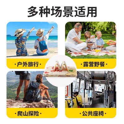 Portable Outdoor Cushion: Reusable, Foldable Picnic Mat for