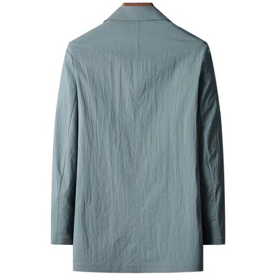 Sunscreen Windbreaker Mens Lightweight Quick-drying Lapel C