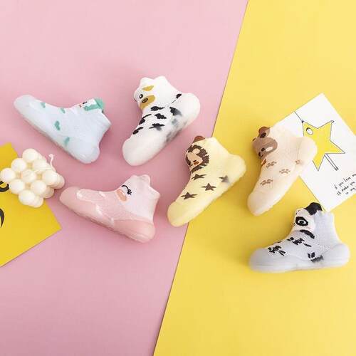 Childrens Mid-calf Toddler Socks Shoes Baby Socks Shoes Men