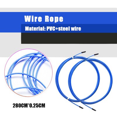 2.8m Steel Wire for Jump Ropes Fitness Crossfit Spare Rope