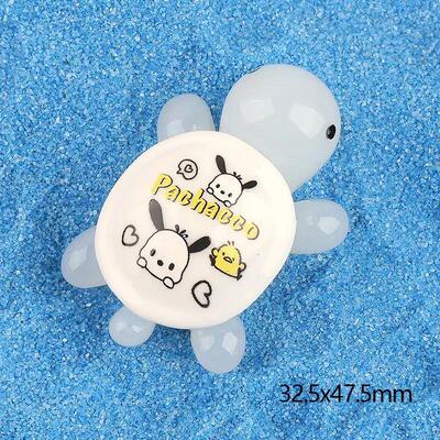 Mini Resin Kawaii Luminous Turtle 3D Miniatures Figurine Cra