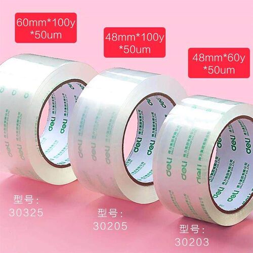 deli transparent packaging tape big packing tapes delivery