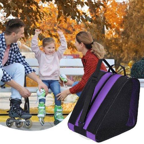 Roller Skate Bag Ice Skate Shoes Bag Adjustable Strap