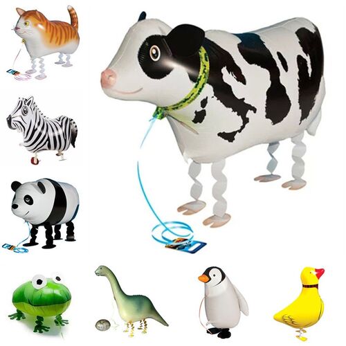 Cute Animals Balloon Kids Baby Birthday Party Decorations Pe