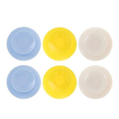 6 Pcs Suction Bowl Baby Feeding Tools Tray Pad Sucker Meal