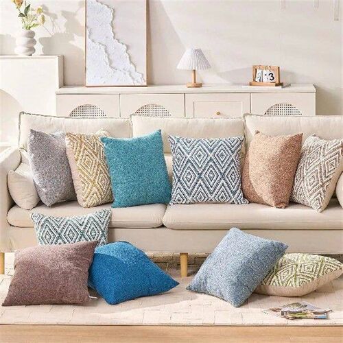 Decorative Throw Pillow Covers Set of 4 Square Couch