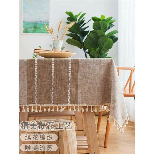 Table Cloth Linen Lace Tablecloth Rectangular Dining Table