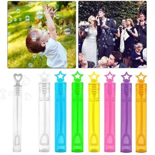 1/7Pcs Colorful Empty Bubble Soap Bottle Wedding Gifts For