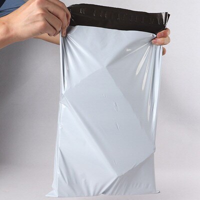 10Pcs White Plastic Envelope Self Seal Adhesive Poly Mailer