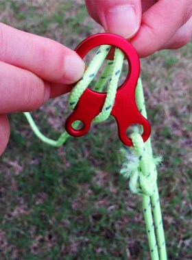 ShineTrip 1 pcs Camping Tent Wind Cord Rope Fastener Guy Lin