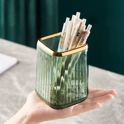 Light Luxury Style Students Stationery Desktop Storage Organ