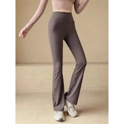 Yoga pants for women with high waist buttocks anti curling
