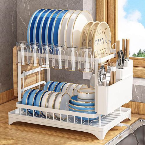 Kitchen shelf, stainless steel sink rack, drain rack, dish