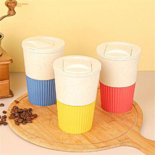 Commercial Cup Modern Minimalist Large Capacity Wheat Straw
