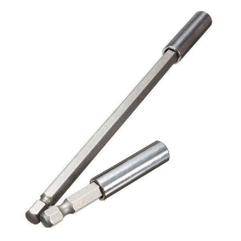 AC88-6Pcs 1/4 Inch Hex Magnetic Bit Holder 60/150Mm - 实物图