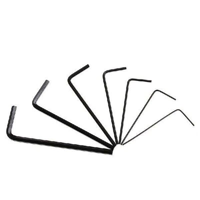 New 7Pcs 0.7mm-3mm Mini Hexagon Allen for Key Set Wrench