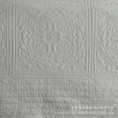 Elegant Life Solid Color Quilted Gray Air Conditioning Quilt