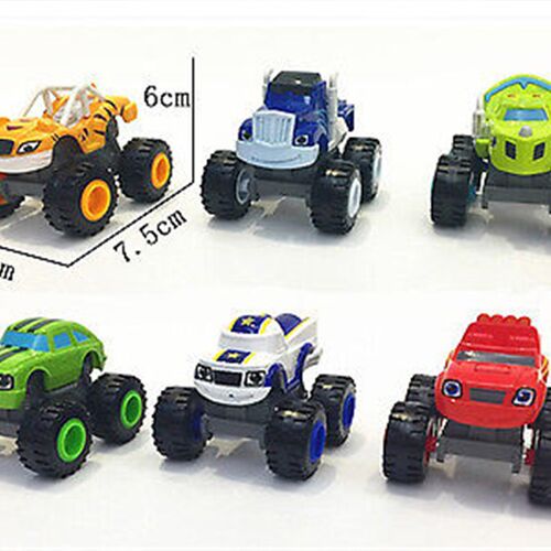 Childrens Toy Car and Monster Machines Super Stunts Blaze B