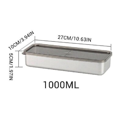 Stainless Steel Food Containers with Lids Safe Material