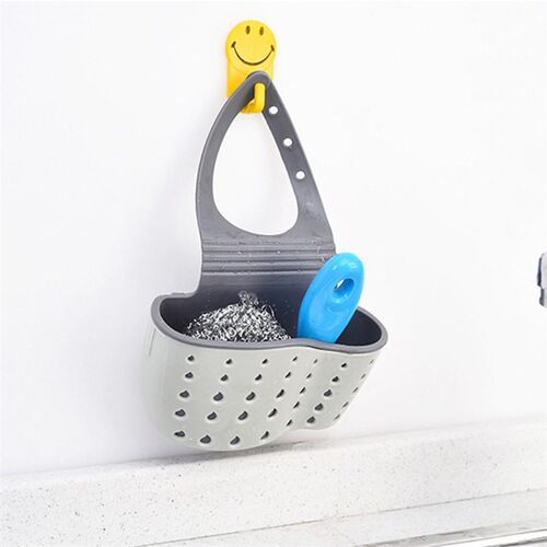 Sink Drain Hanging Bag Thickened Faucet Storage Hanging Bask
