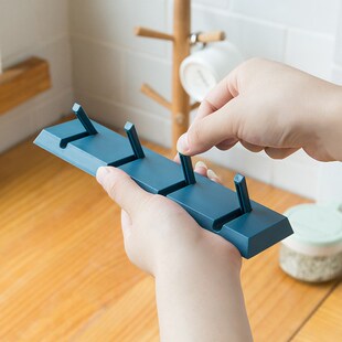 Strong Hooks Adhesive Long One Strip Row Drilling Wall