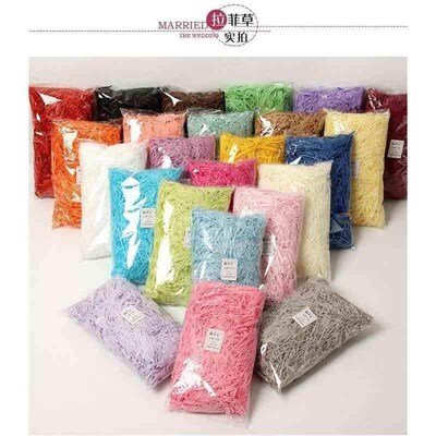 50g Gift Box Grass Filler Paper Stuffing Shredded Crink