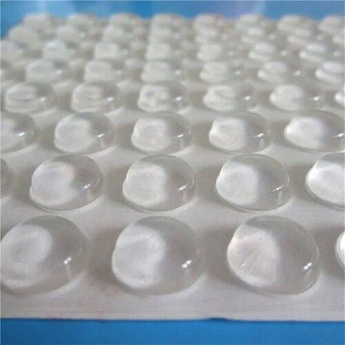100pcs Transparent Soft Silicone Wall Protector
