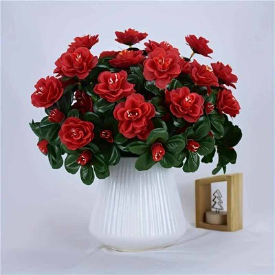 2PSC artificial 21 head simulated rhododendron reflecting m