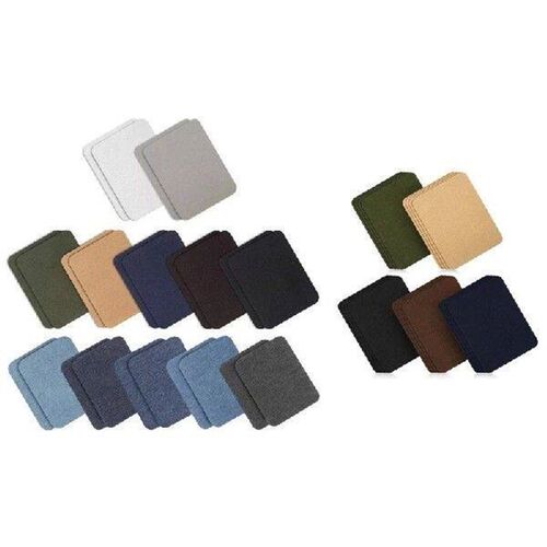 20/24x Jeans Iron-On Patches Self-Adhesive Repair Patches