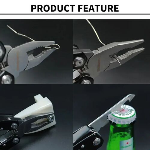 Outdoor Multitool Camping Portable Stainless Steel Edc Foldi
