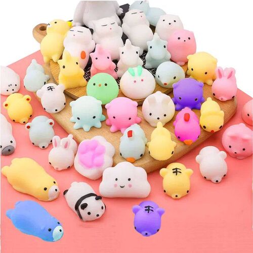 Kawaii Mochi Squishies Anima Squishy Toys for Kids Antistres