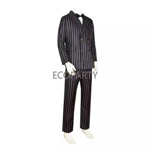 Gomez Classi Wednesday Family Wig Men Costume Addams Cosplay