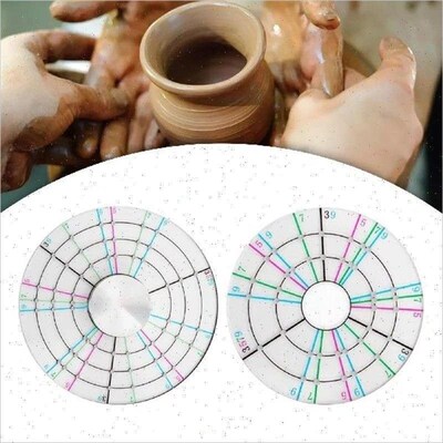 Circular Divider Enhanced Stability Pottery Scraping Shaper