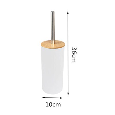 Toilet Brush and Holder Anti Drip Toilet Scrubber Rim Cleane