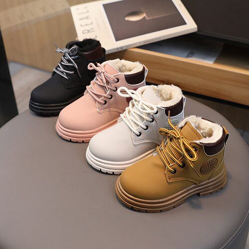 Childrens Snow Boots Plus Velvet Warm Cotton Shoes Boys Rh