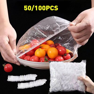 Reusable Disposable Food ver Plastic Wrap Durable Elastic Fo