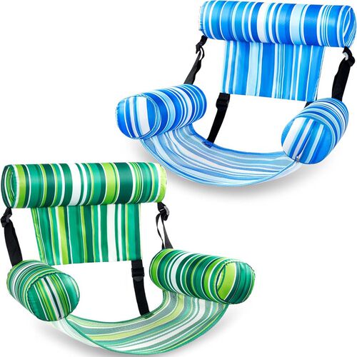 Inflatable Pool Floats Adult Floating Lounge Chairs Blow up