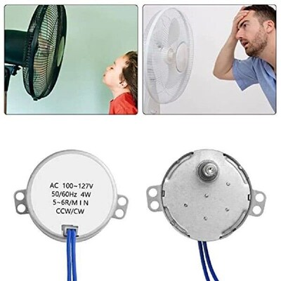 2 Electric Synchronous Motors with Brass Couplings for