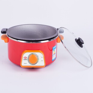 酷克柴火饭粥锅巴锅电饭煲 生铁锅内胆无涂层 3-  5-人电饭锅