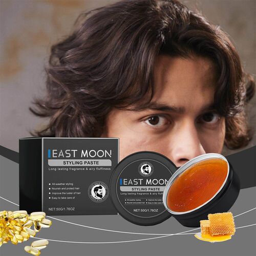 EAST MOON Mens Styling Hair Pomade for Classic Backward Hai